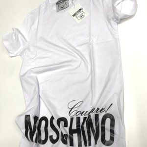 MOSCHINO T-SHIRT SLEEVE SHORT COTTON